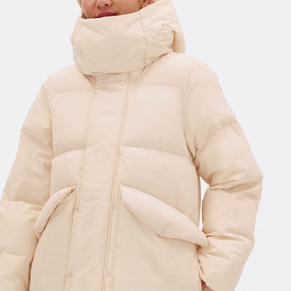 Half days creme-colored Wheeler Parka jacket - Picture 6 of 7